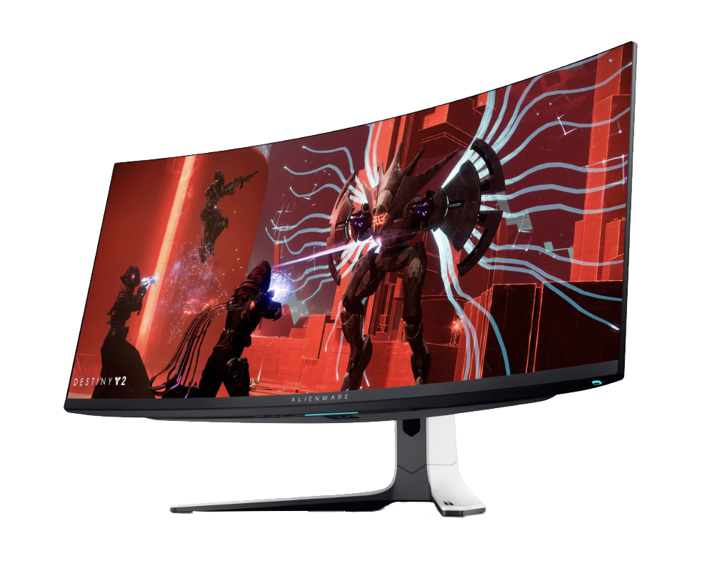 Monitor OLED Curbat Alienware 34-inch 3440x1440 Nvidia G-Sync 175Hz 0.1ms 1000-nits