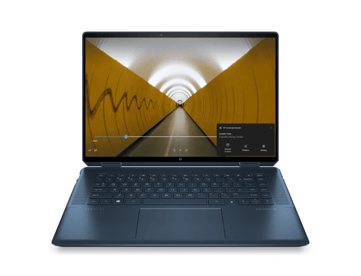 Laptop 2-in-1 HP Spectre x360 16" 3K+ Touch i7-12700H 16GB 512GB SSD Win11 Nocturne Blue | ALIENSTORE