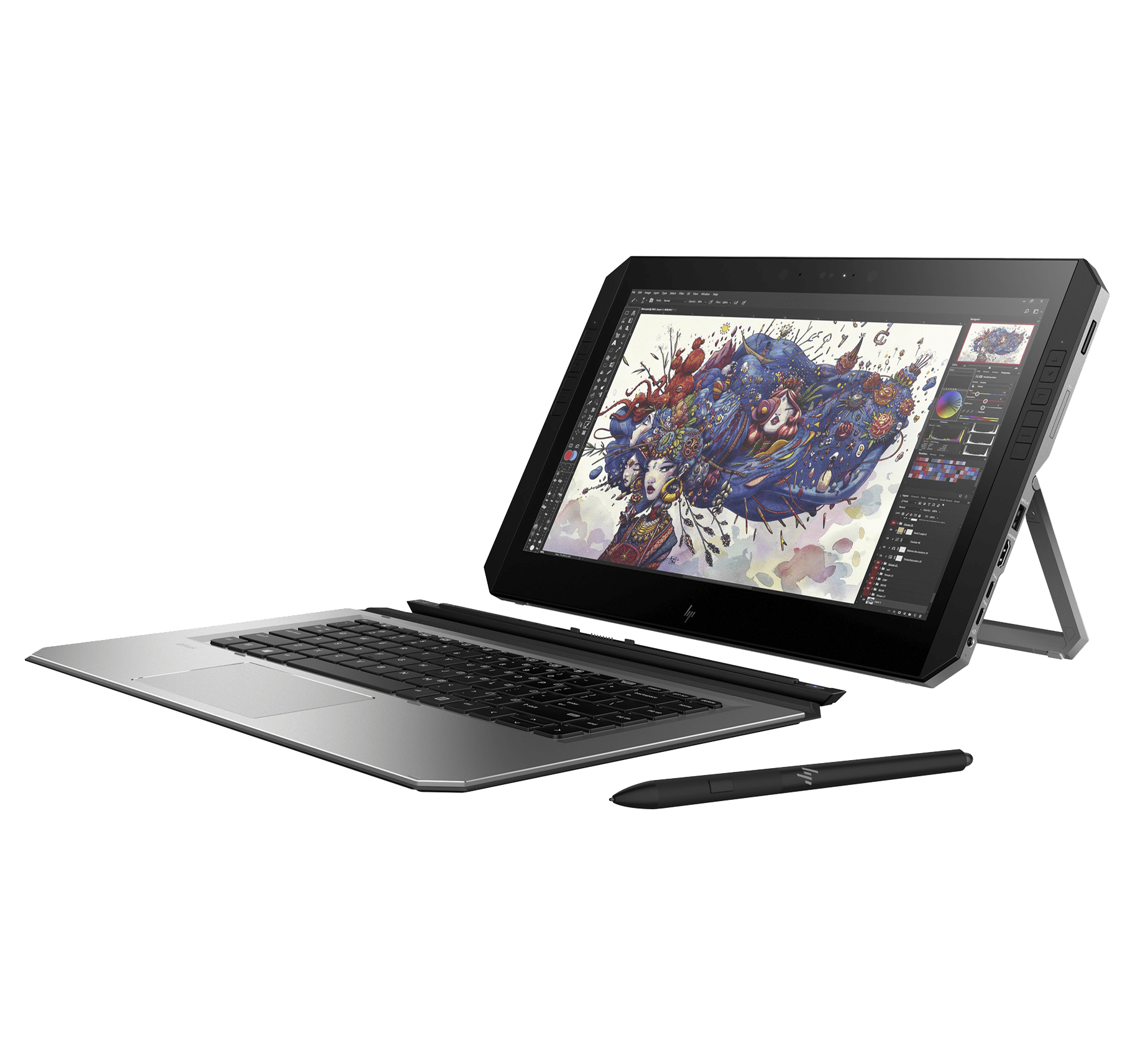 Laptop HP ZBook x2 G4 Workstation / Tableta 2-in-1 14" UHD i7-8550U 16GB Nvidia Quadro M620 256GB SSD