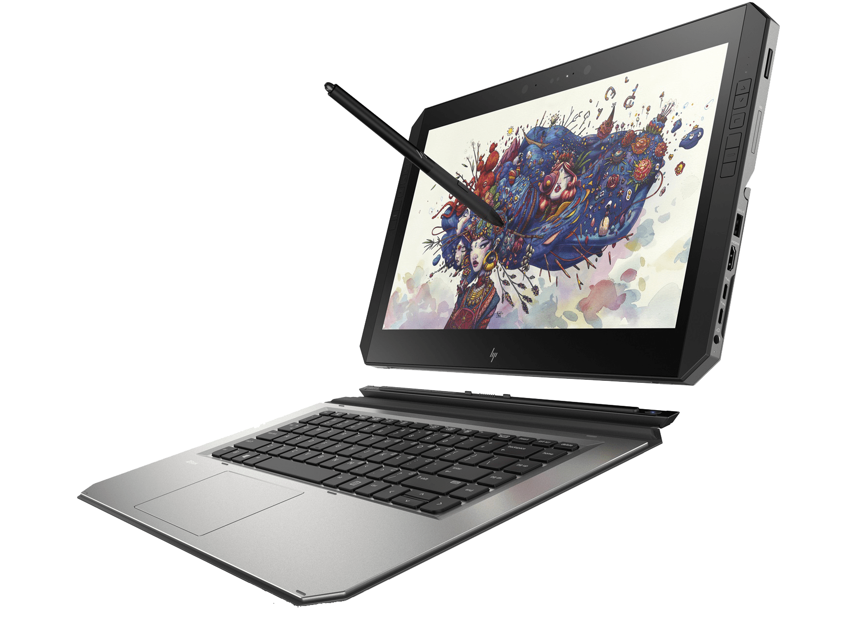 Laptop Workstation HP ZBook x2 G4 Workstation / Tableta 2-in-1 14" UHD i5-8250U 8GB 256GB SSD Stylus